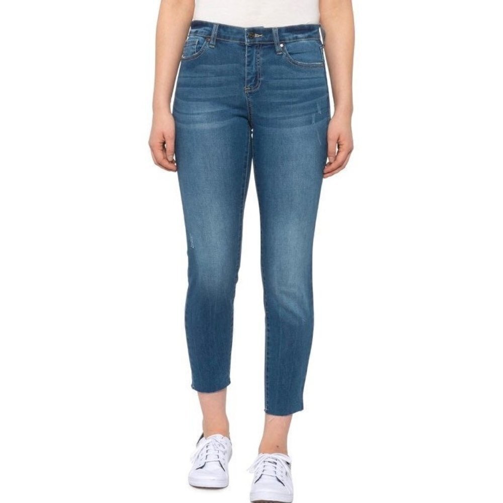 Buffalo David Bitton Faith Crop Mid Rise Jeans W32